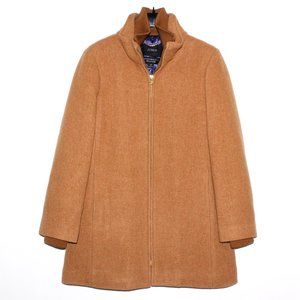 J. Crew Lodge Coat in Italian Stadium-Cloth Wool